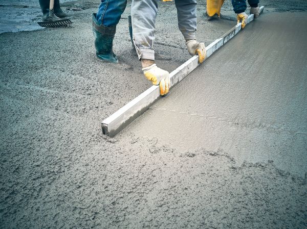 Cement Slab Construction in Springfield