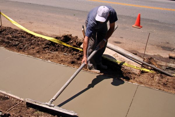 Sidewalk Cementing in Springfield