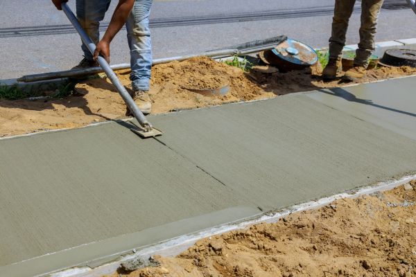 Cement Pathway Installation in Springfield
