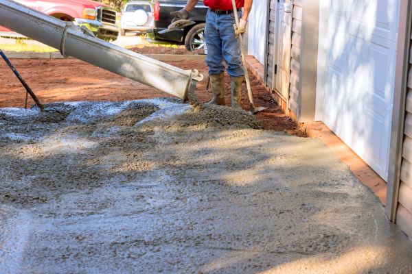 Cement Driveway Pouring in Springfield