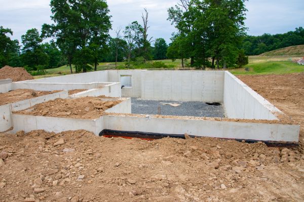 Basement Foundation Pouring in Springfield
