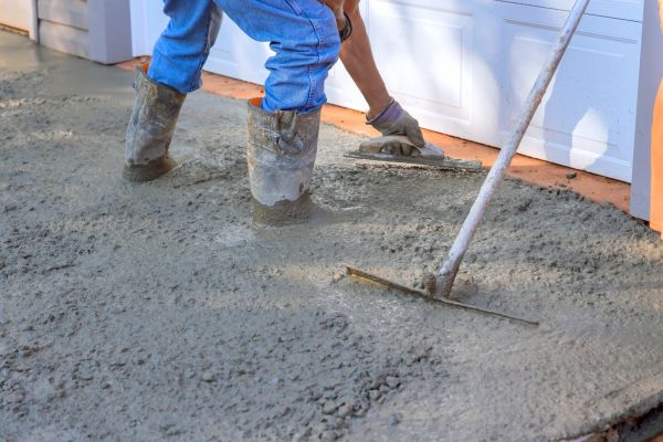 Driveway Slab Construction in Springfield