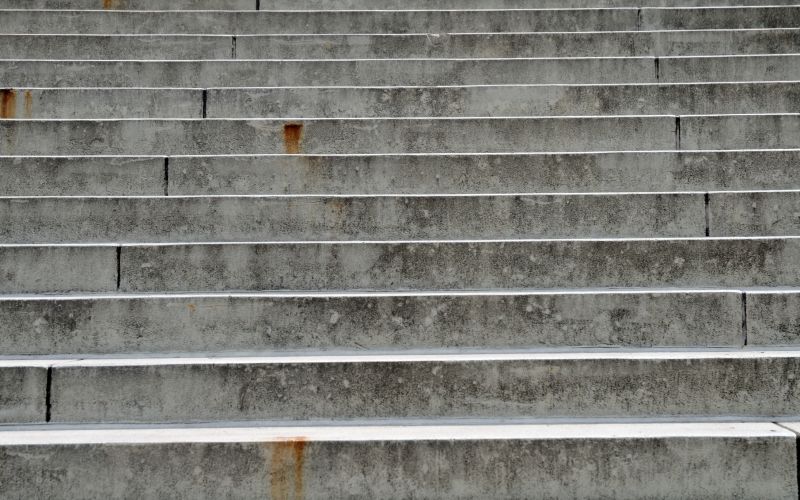 Cement Stairs Installation