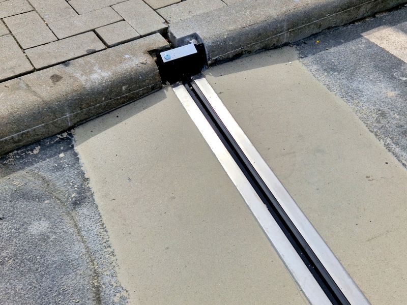 Residential Driveway with Expansion Joints