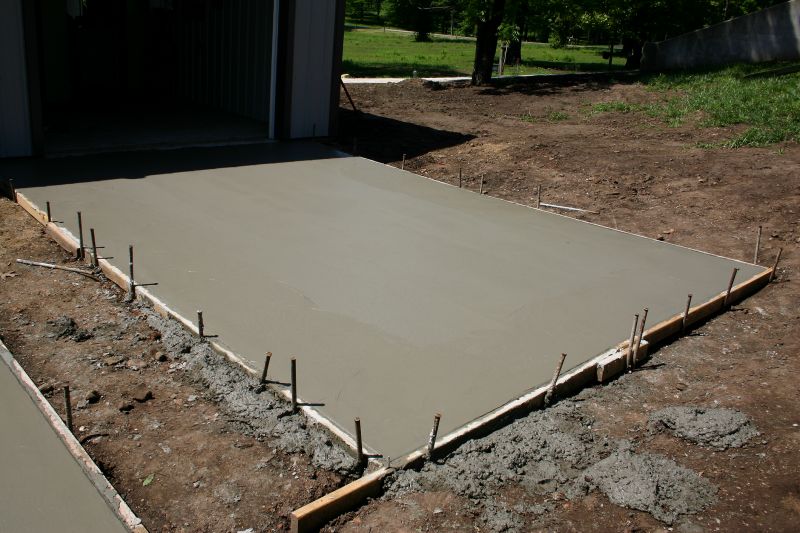 Spring Concrete Pour